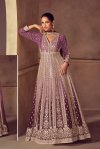 Romani By Gulkayra Chinon Embroidery Gown With Dupatta